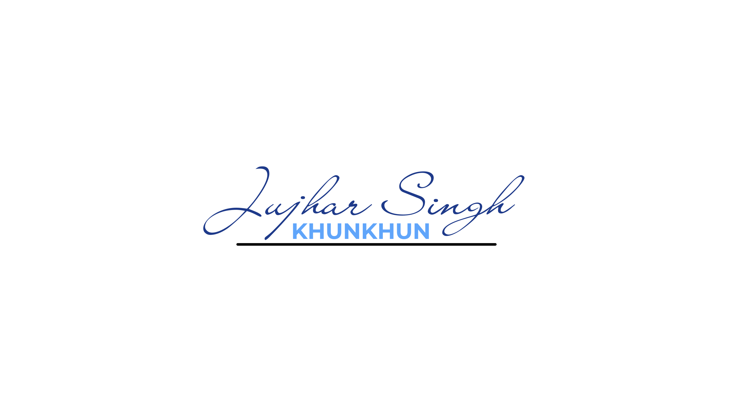 Jujhar Singh KhunKhun Logo